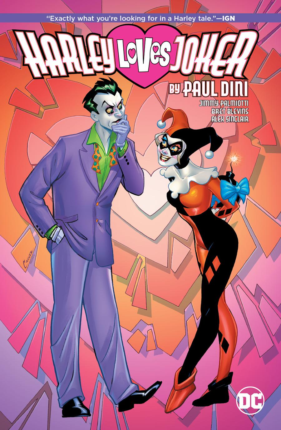 Harley Loves Joker By Paul Dini HC