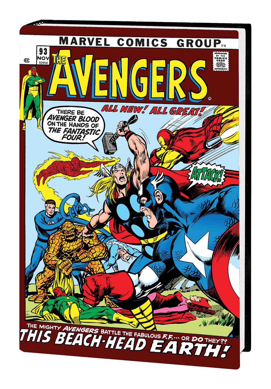 Avengers Omnibus Vol 4 HC Direct Market Neal Adams Variant Cover
