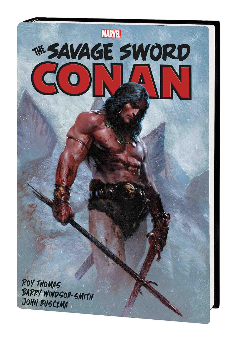 Savage Sword Of Conan Original Marvel Years Omnibus Vol 1 HC Book Market Gabriele Dell Otto Cover
