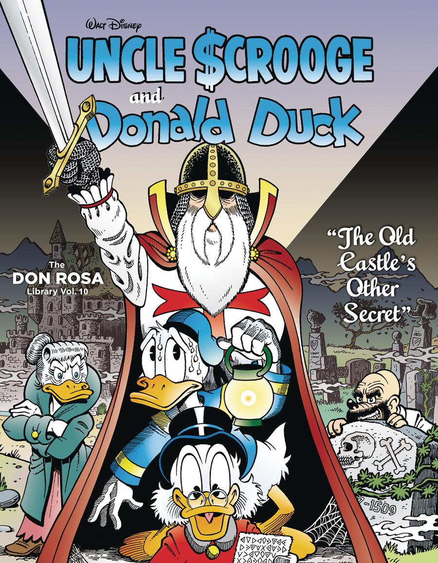 Walt Disneys Don Rosa Library Vol 10 Uncle Scrooge And Donald Duck Old Castles Other Secret HC