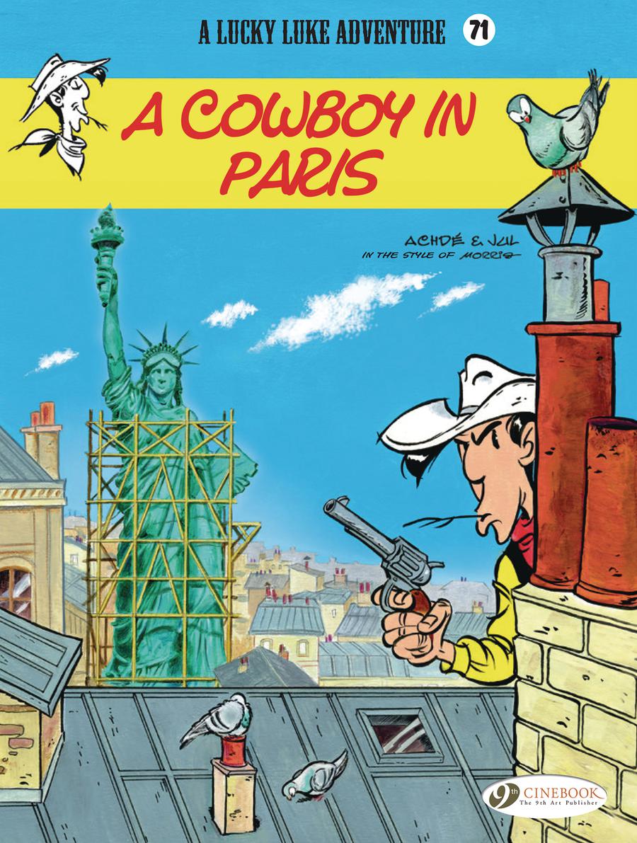 Lucky Luke Adventure Vol 71 A Cowboy In Paris TP