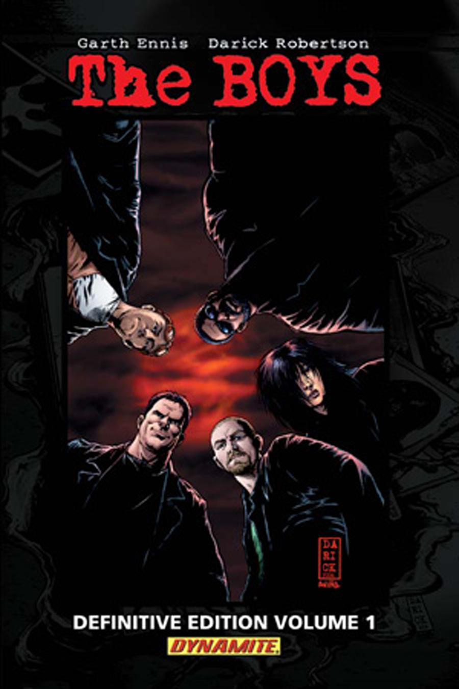 Boys Vol 1 The Name Of The Game TP Signed Edition By Darick Robertson