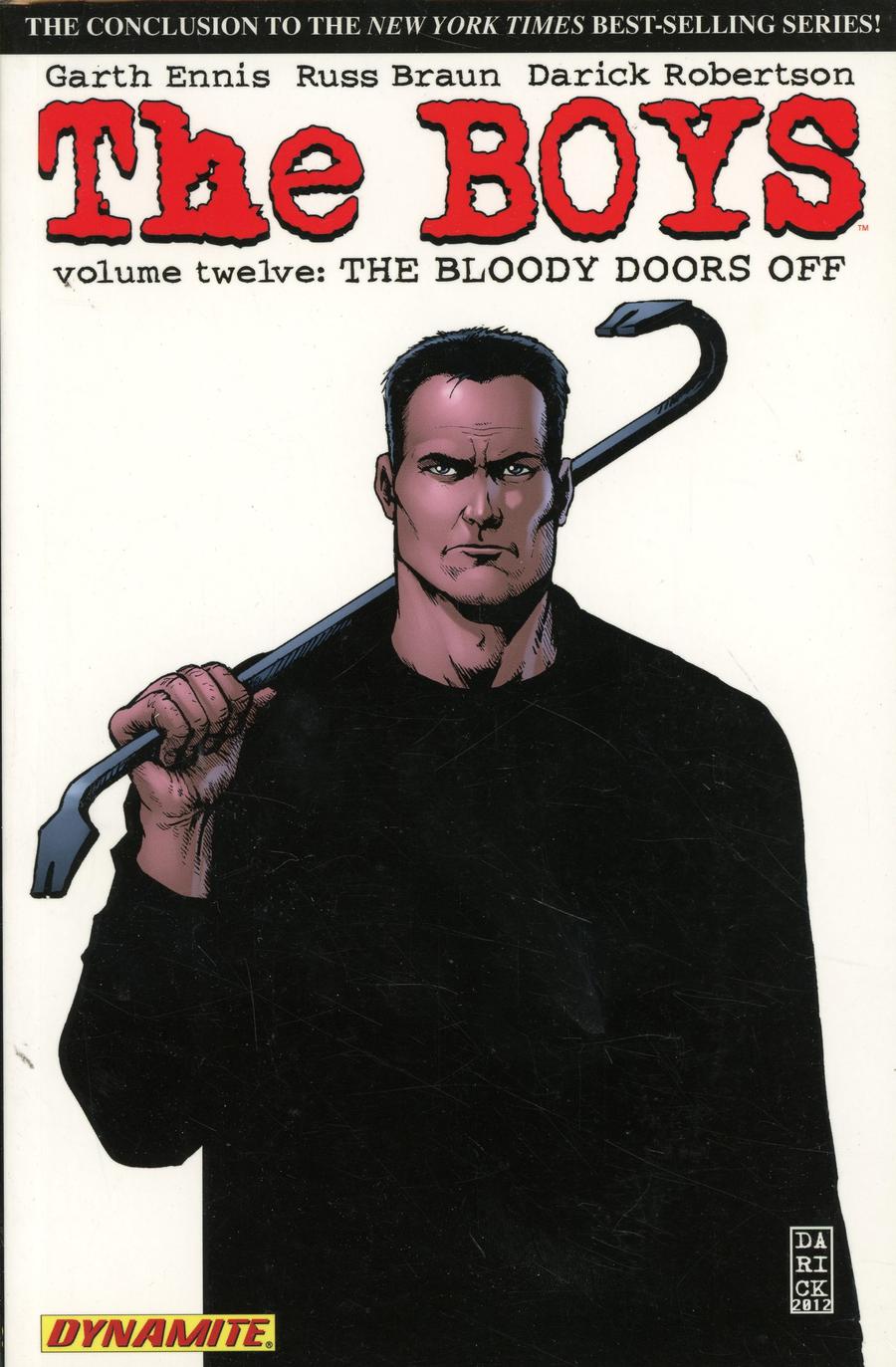 Boys Vol 12 Bloody Doors Off TP Remarked Edition Butcher By Darick Robertson
