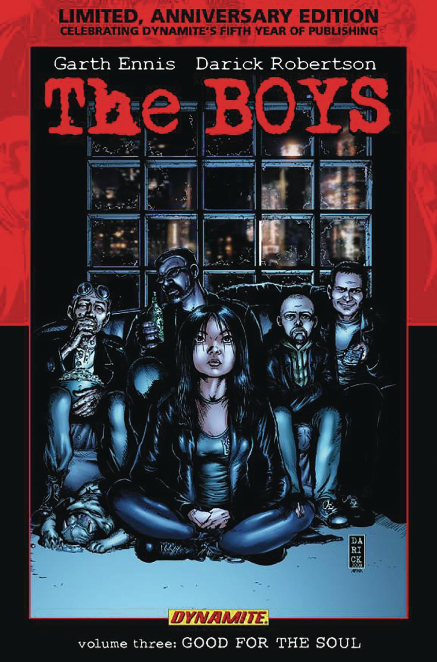 Boys Vol 3 Good For The Soul Limited Edition HC Signed Edition By Darick Robertson