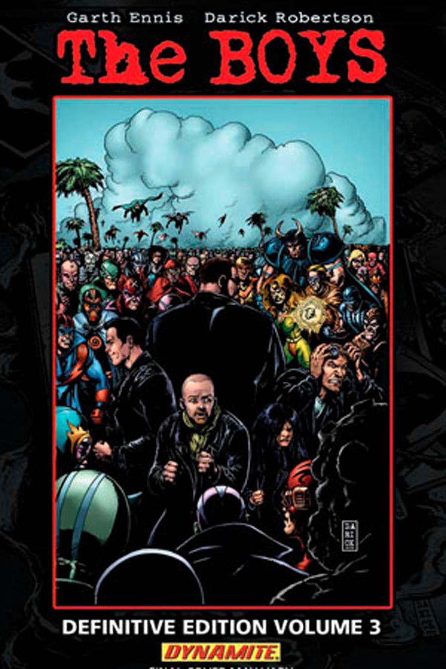 Boys Vol 3 Good For The Soul TP Signed By Darick Robertson