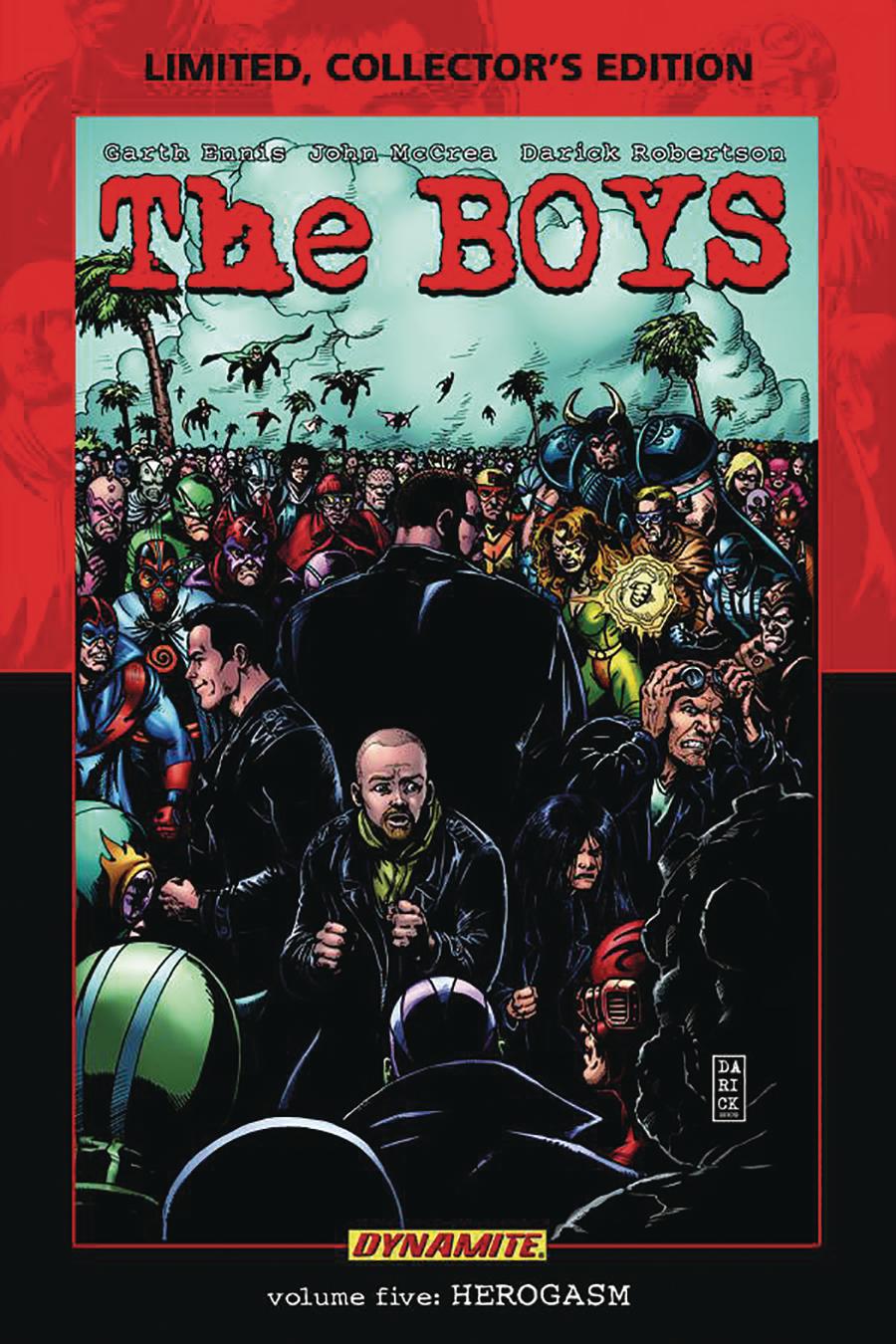 Boys Vol 5 Herogasm Limited Edition HC Signed Edition By Darick Robertson