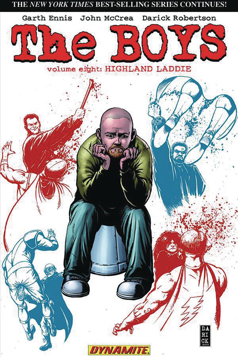 Boys Vol 8 Highland Laddie TP Signed Edition By Darick Robertson