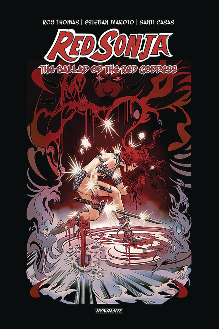 Red Sonja Ballad Of The Red Goddess HC Signed Edition By Roy Thomas