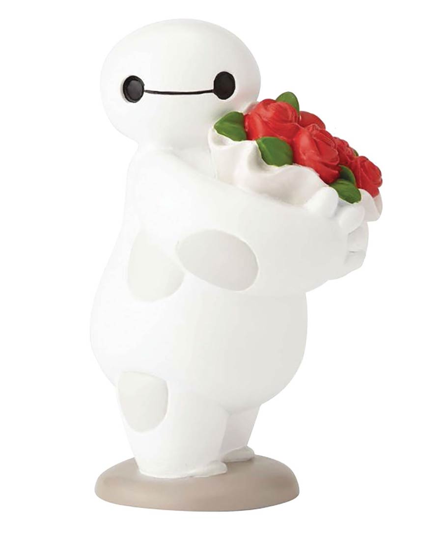 Disney Showcase Big Hero 6 Baymax With Flowers Figurine