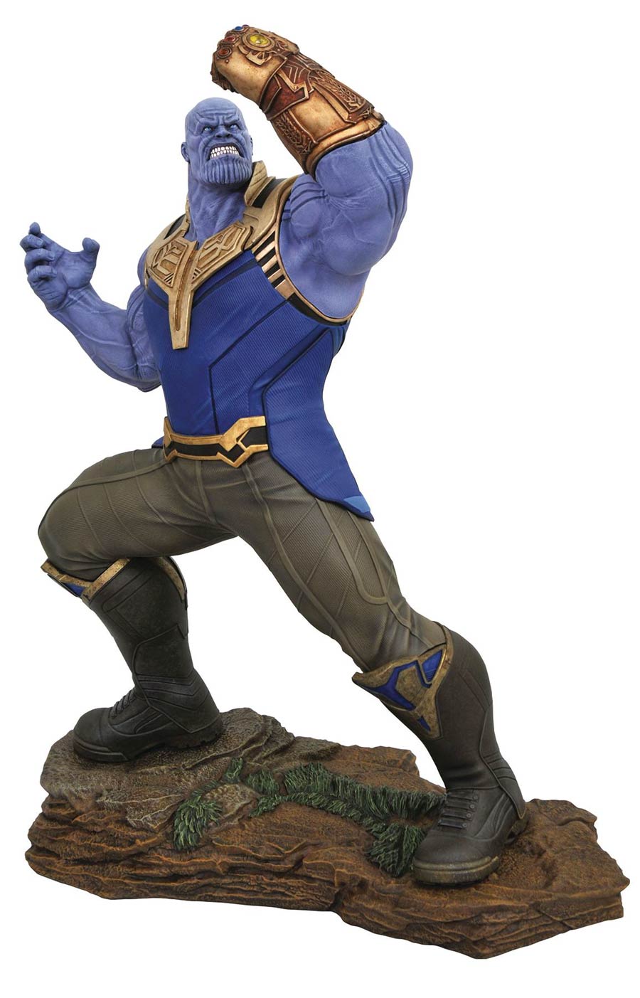 Marvel Movie Milestones Avengers Infinity War Thanos Statue