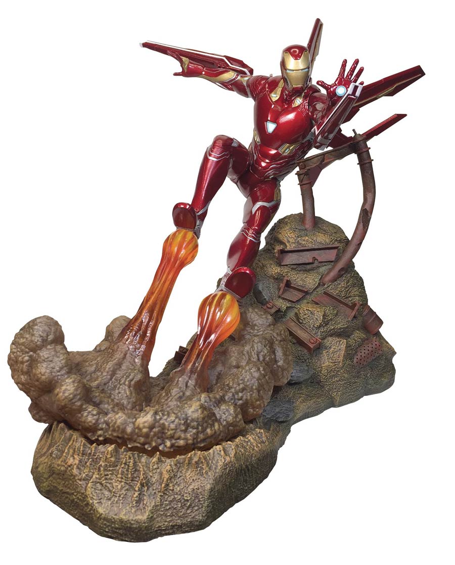 Marvel Movie Premier Collection Avengers Infinity War Iron Man MK50 Resin Statue