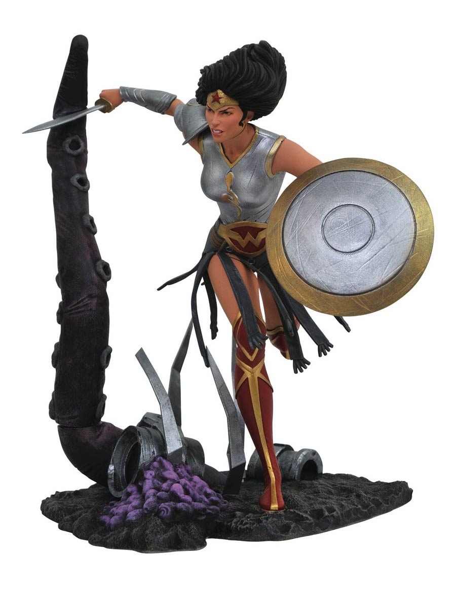 DC Comic Gallery Dark Nights Metal Wonder Woman PVC Figure