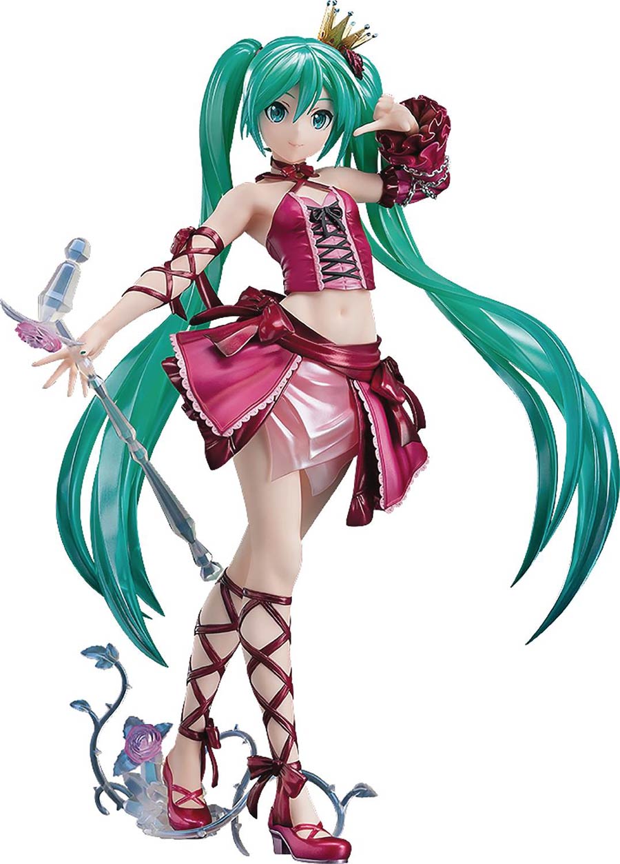 Hatsune Miku Project Diva F 2nd Hatsune Miku Vintage Dress 1/7 Scale PVC Figure