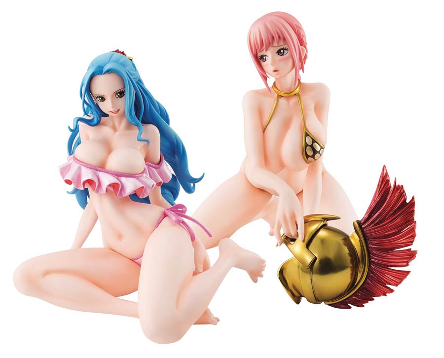 One Piece Portrait Of Pirates Vivi & Rebecca 2-Piece PVC Figure Set
