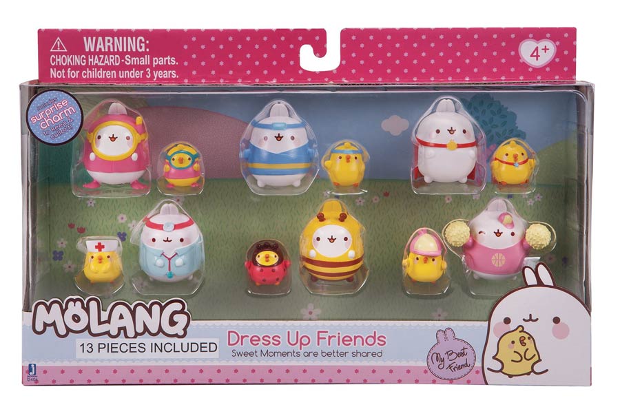 Molang Collectible Figure 12-Pack Case
