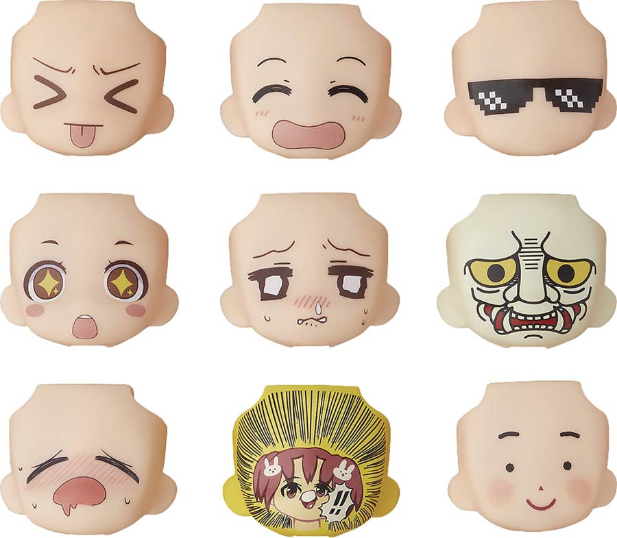Nendoroid More Face Swap 03 Blind Mystery Box 9-Piece Display