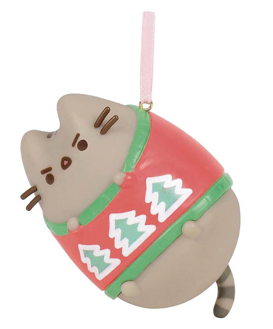 Pusheen Christmas Ornament - Ugly Sweater
