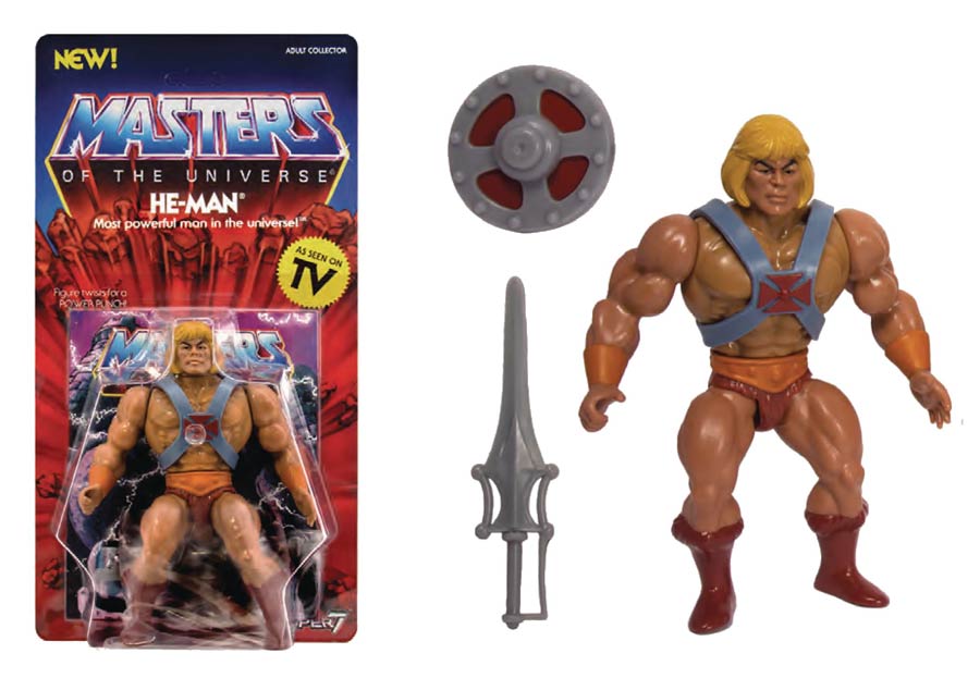 Masters Of The Universe Vintage Collection Wave 1 Action Figure - He-Man