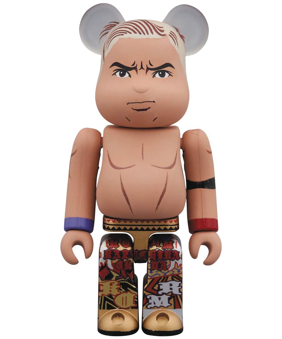 New Japan Pro-Wrestling Kazuchika Okada 100 Percent Bearbrick