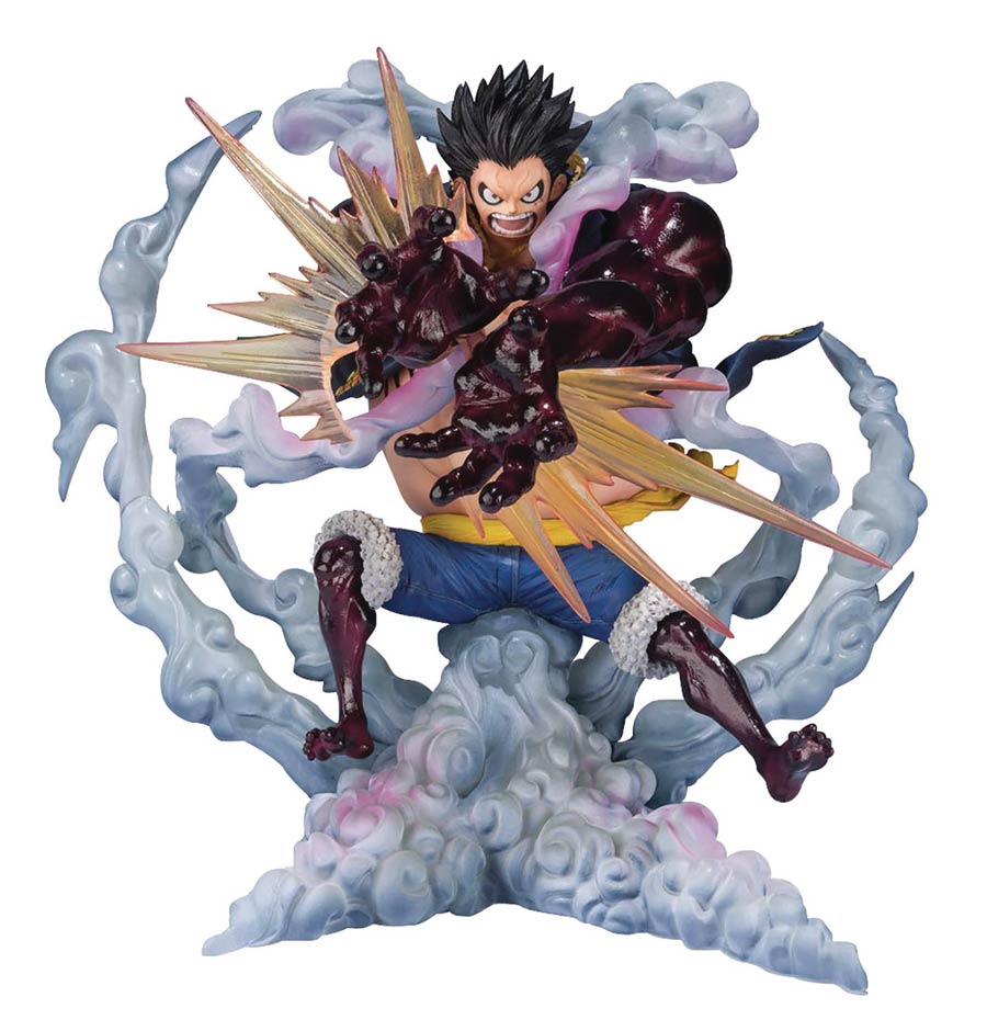One Piece Figuarts ZERO - Monkey D Luffy Extra Battle - Gear 4 Leo Bazooka - Figure