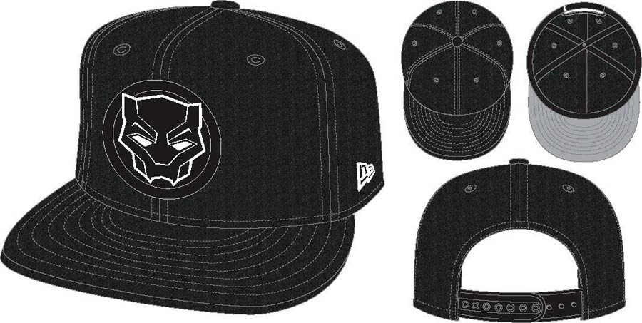 Black Panther Heather Crisp Previews Exclusive Snapback Cap