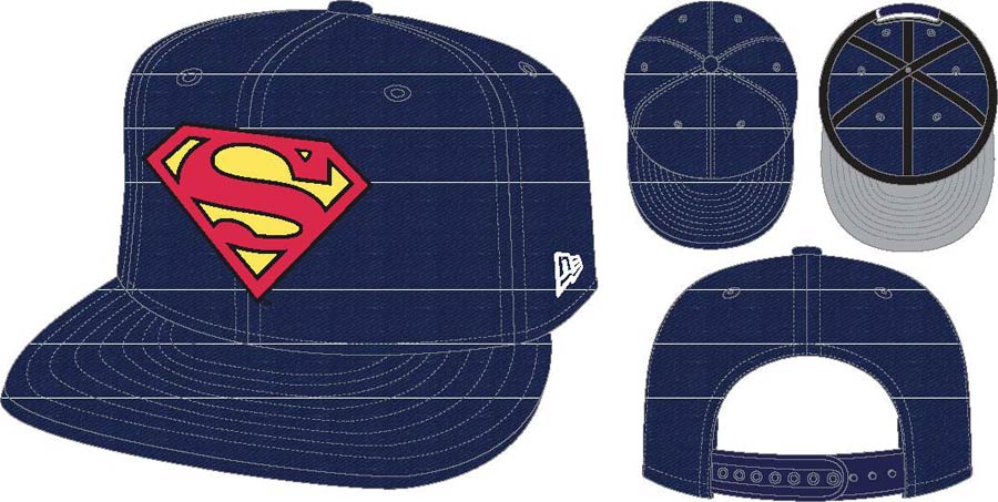 Superman Heather Crisp Previews Exclusive Snapback Cap