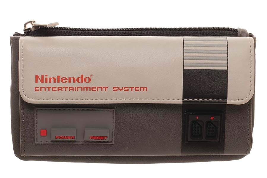 Nintendo NES Console Flap Wallet