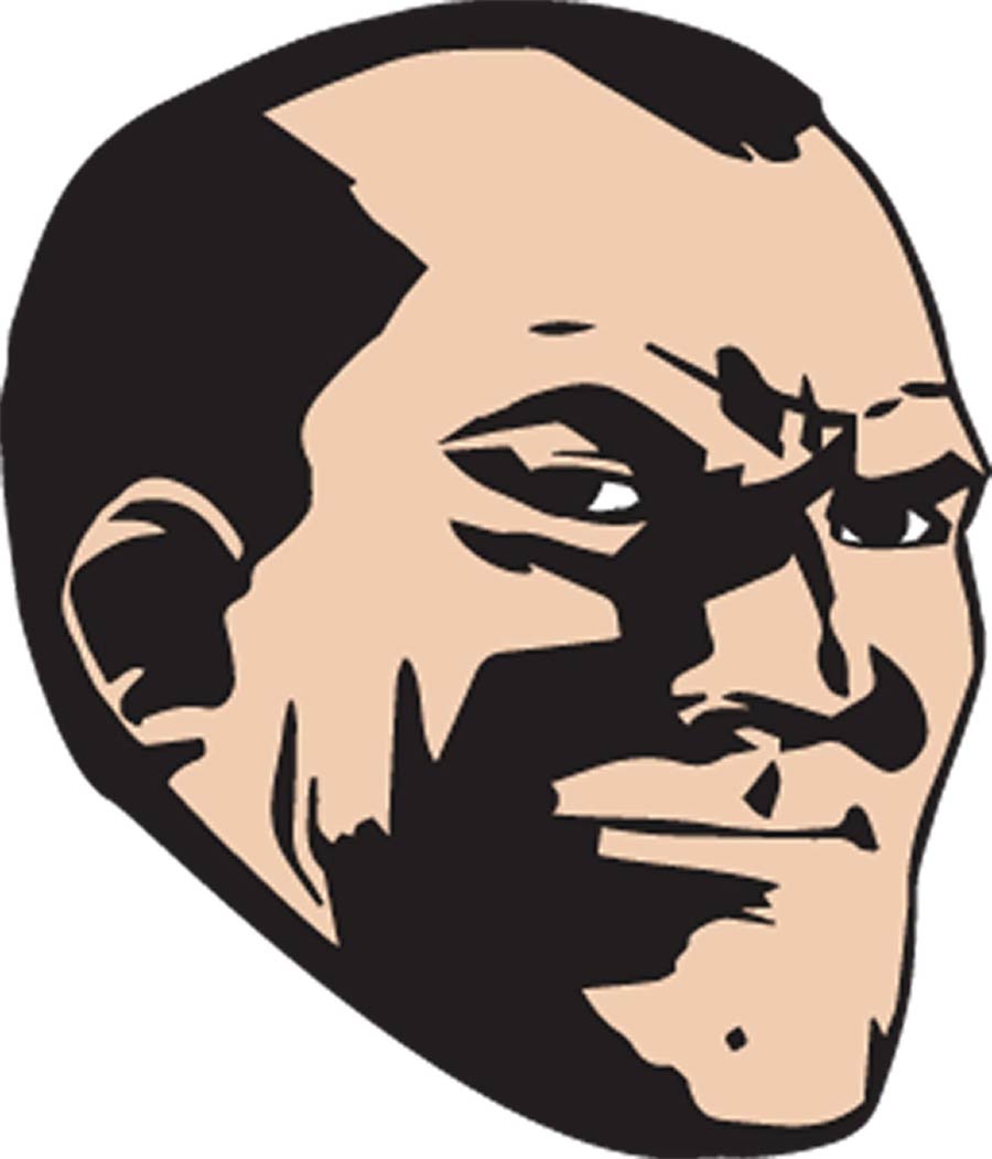 Walking Dead Pin - Negan Face