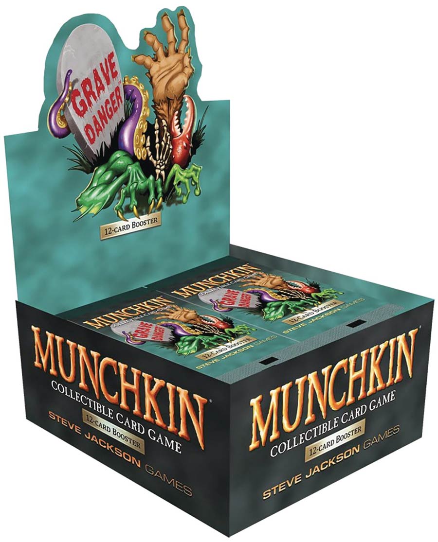 Munchkin CCG Grave Danger Pop Display