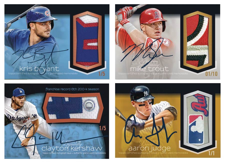Topps 2018 Dynasty Baseball Trading Cards Box