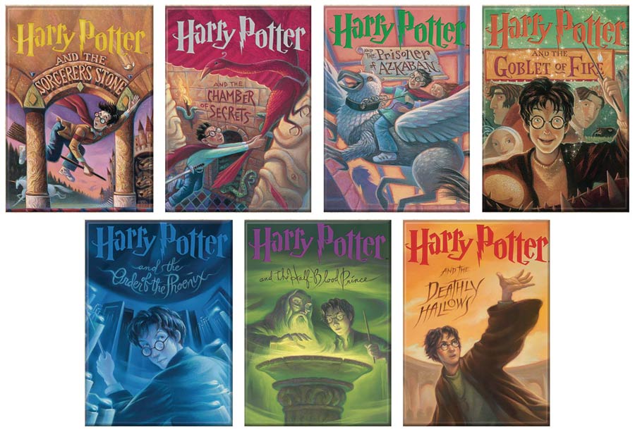 Harry Potter Literary Magnet 48-Piece Assortment Case