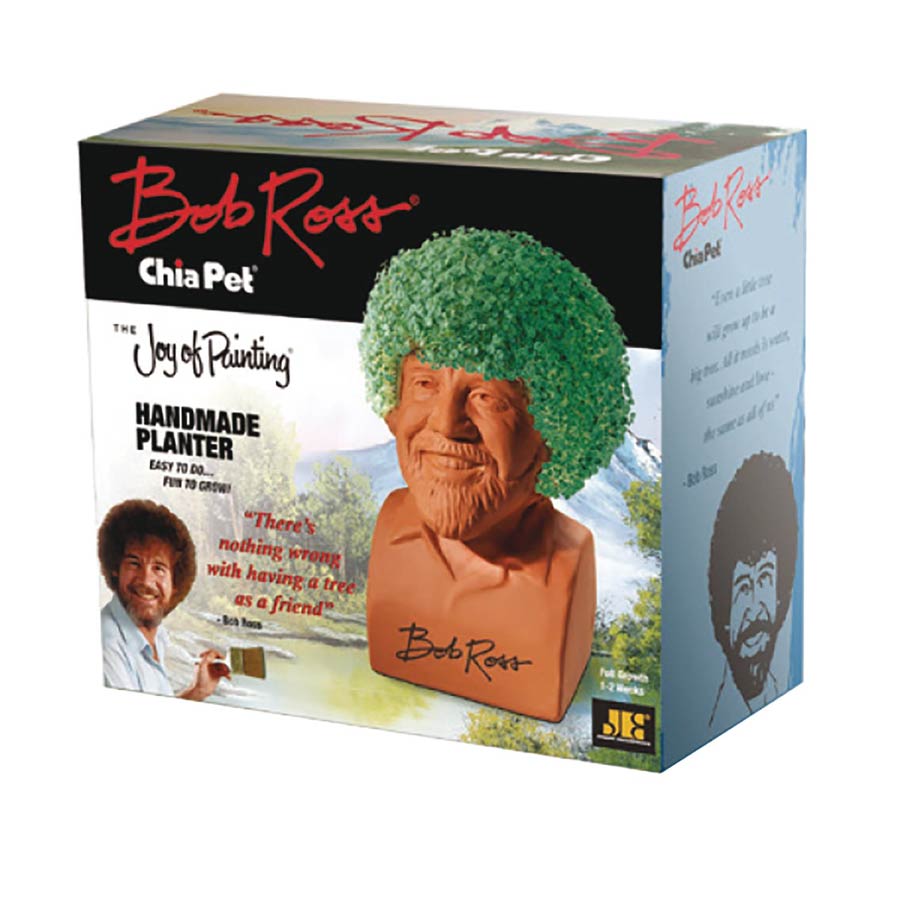 Chia Pet - Bob Ross