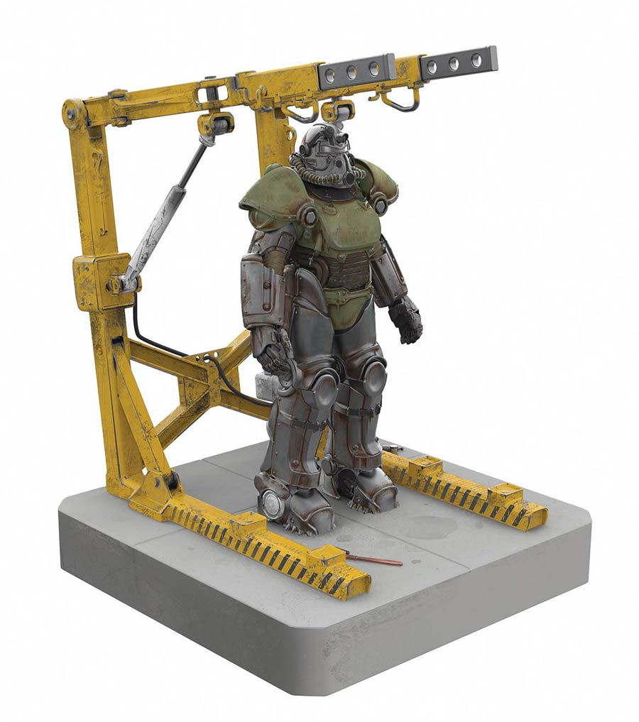 Fallout T-51 Power Armor And Cradle 4-Port USB Hub
