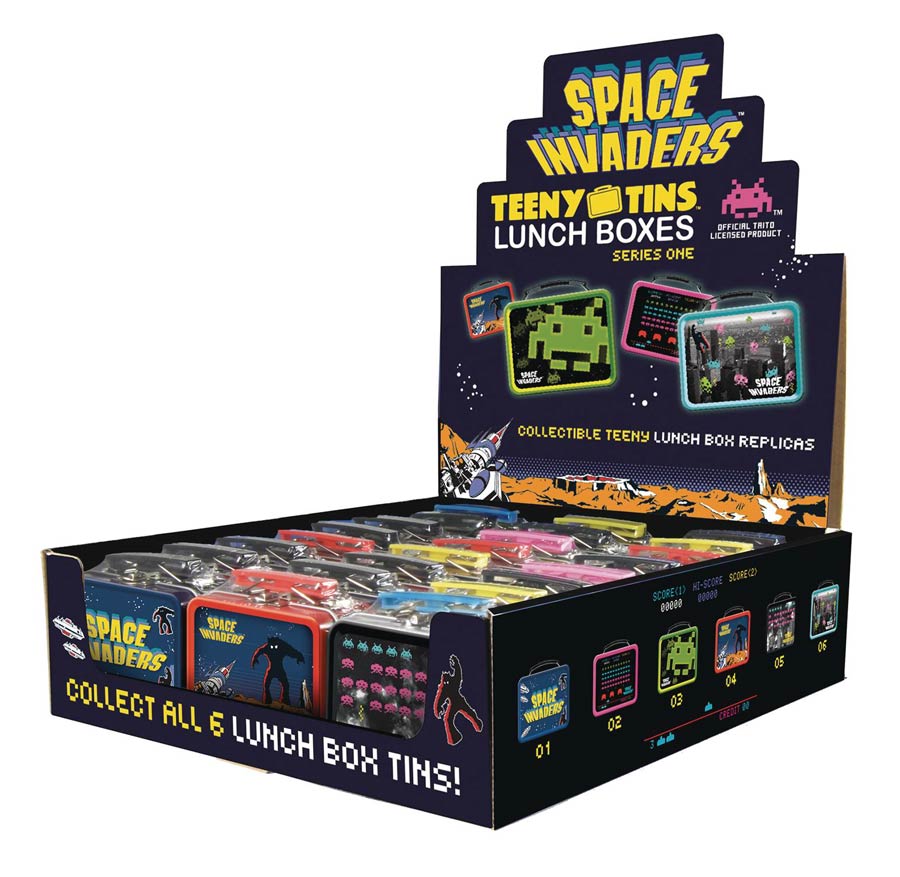 Space Invaders Teeny Tins 24-Count Display