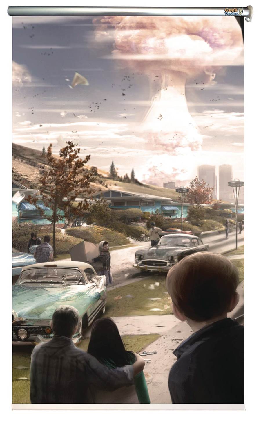 Fallout Geek Peeks Blackout Blind - 36-Inch