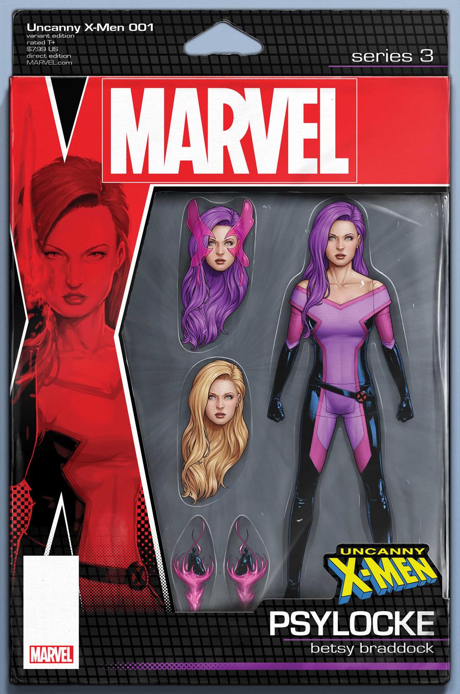 Uncanny X-Men Vol 5 #1 Cover F Variant John Tyler Christopher Party Action Figure Cover