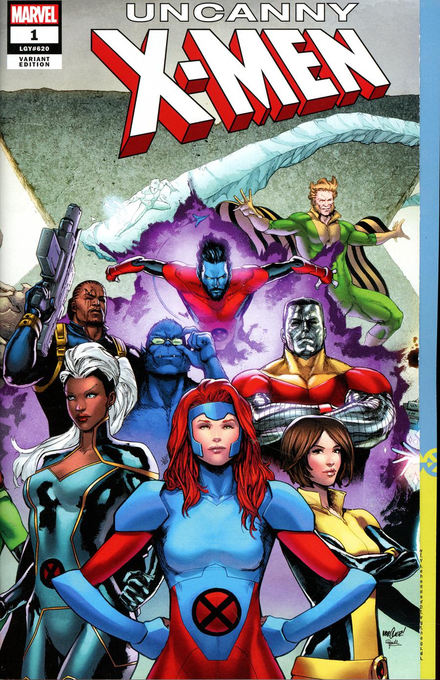 Uncanny X-Men Vol 5 #1 Cover G Variant David Marquez Wraparound Gatefold Cover