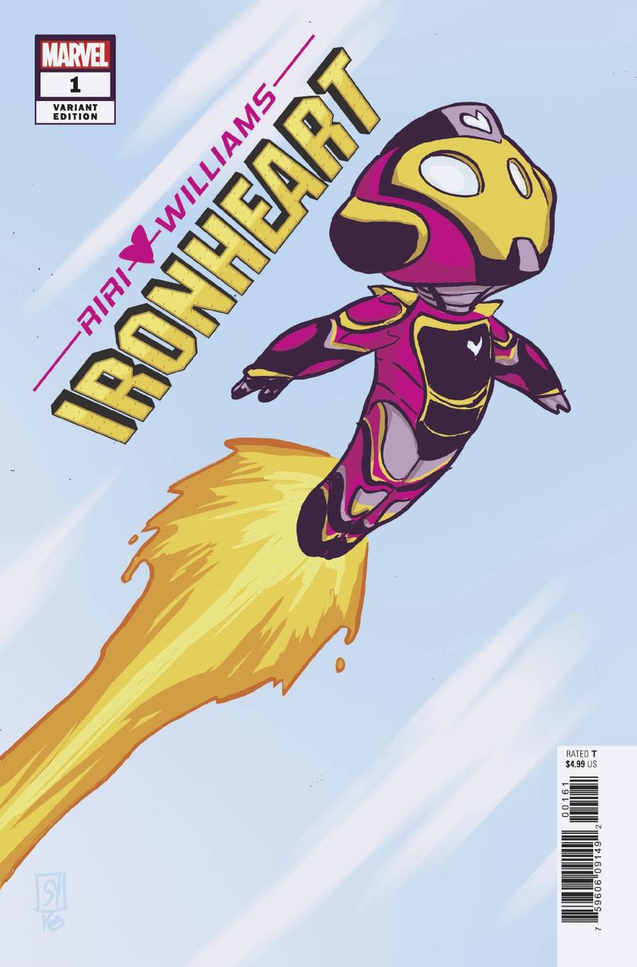 Ironheart #1 Cover C Variant Skottie Young Baby Cover