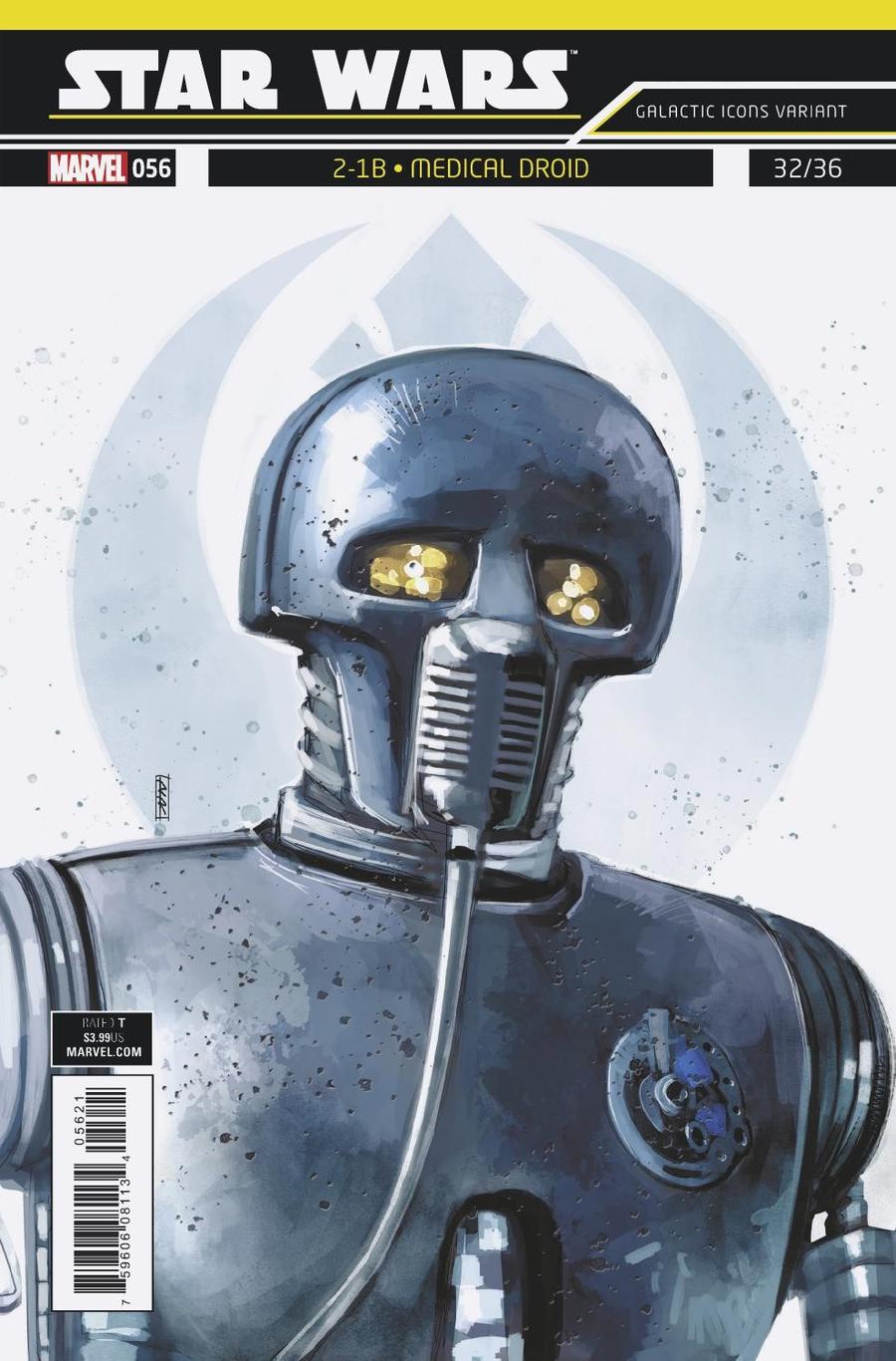 Star Wars Vol 4 #56 Cover B Variant Rod Reis Galactic Icon Cover