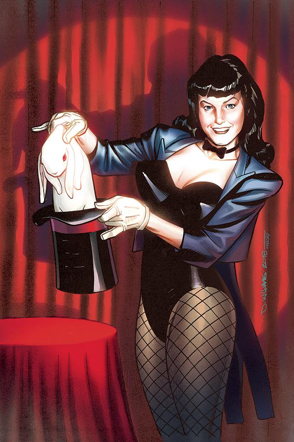 Bettie Page Vol 2 #1 Cover K Incentive David Williams Virgin Cover