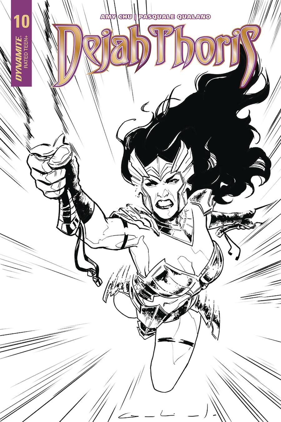 Dejah Thoris Vol 2 #10 Cover D Incentive Diego Galindo Black & White Cover