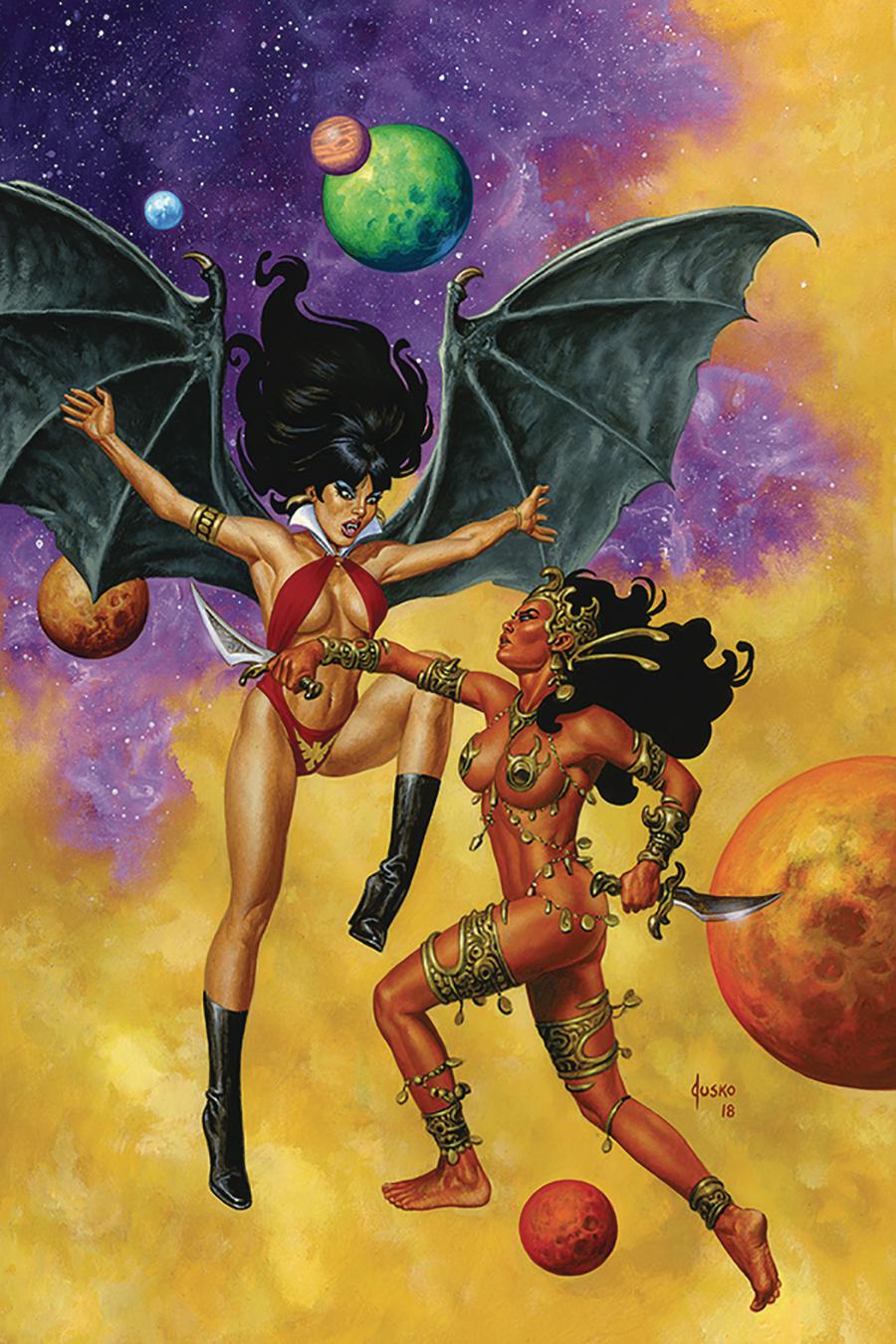 Vampirella Dejah Thoris #3 Cover G Incentive Joe Jusko Virgin Cover