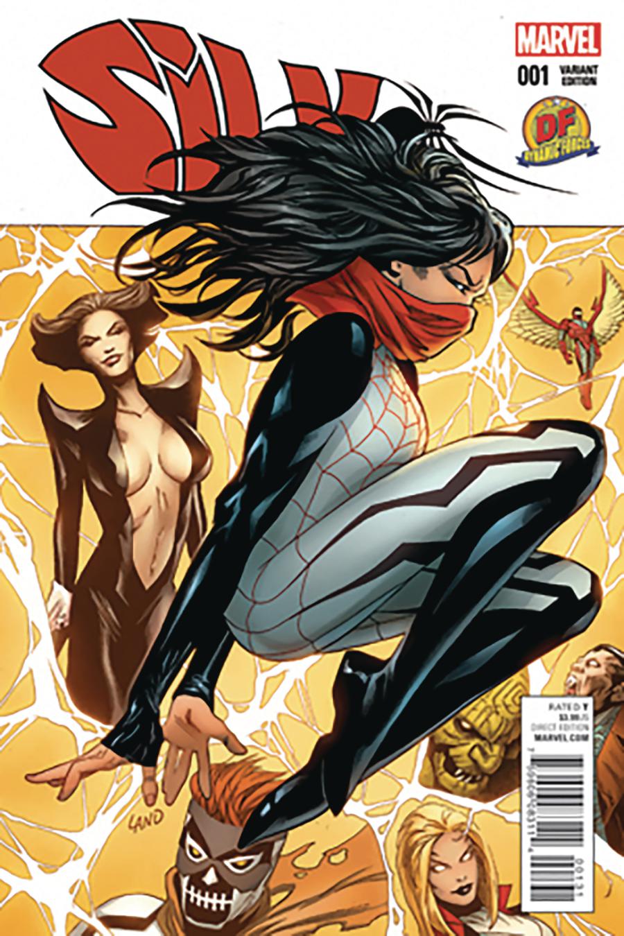 Silk Vol 2 #1 Cover G DF Exclusive Greg Land Variant Cover