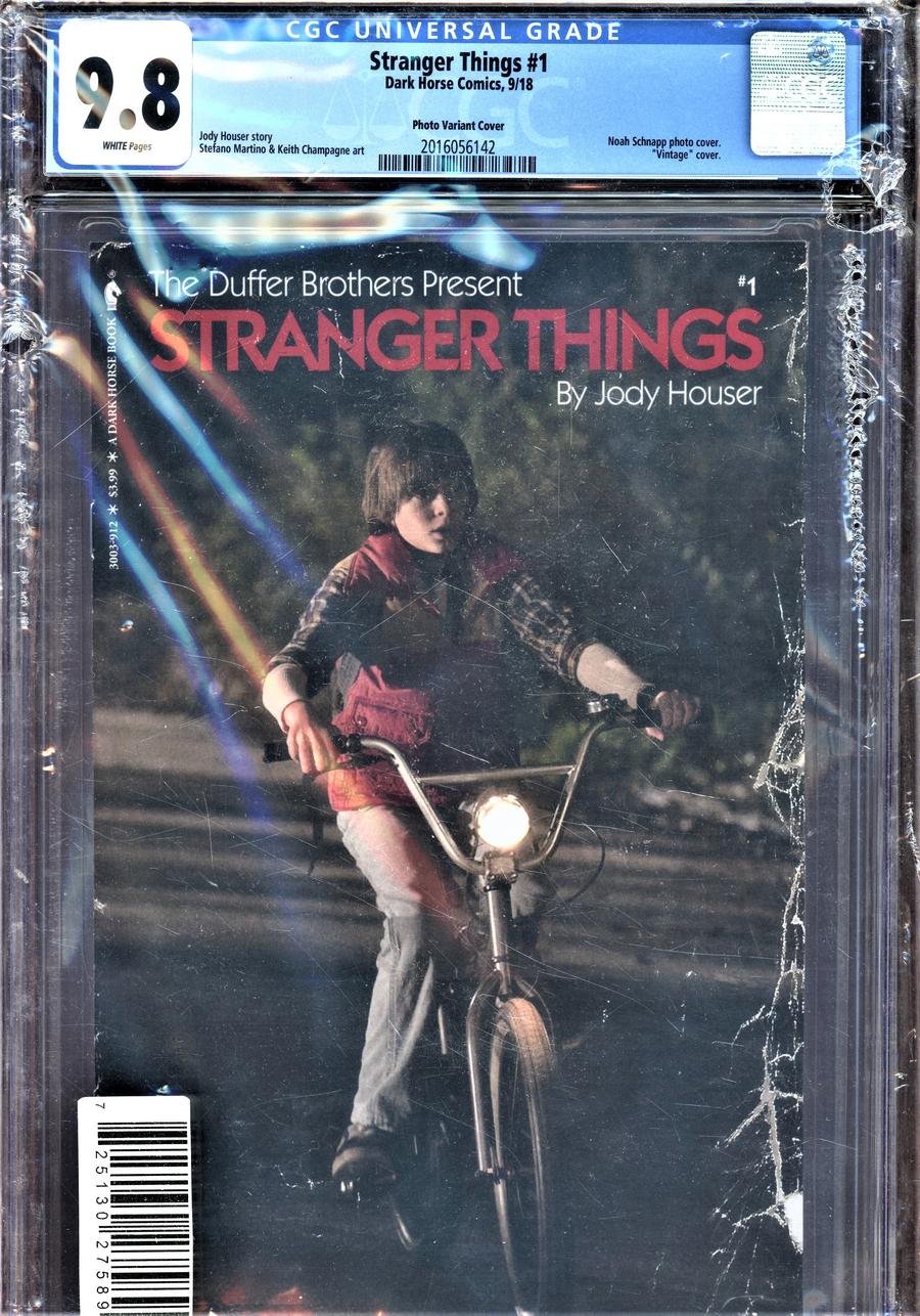 Stranger Things #1 Cover I DF CGC Graded