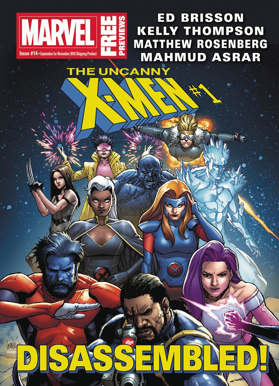 Marvel Previews Vol 4 #16 November 2018 - FREE -