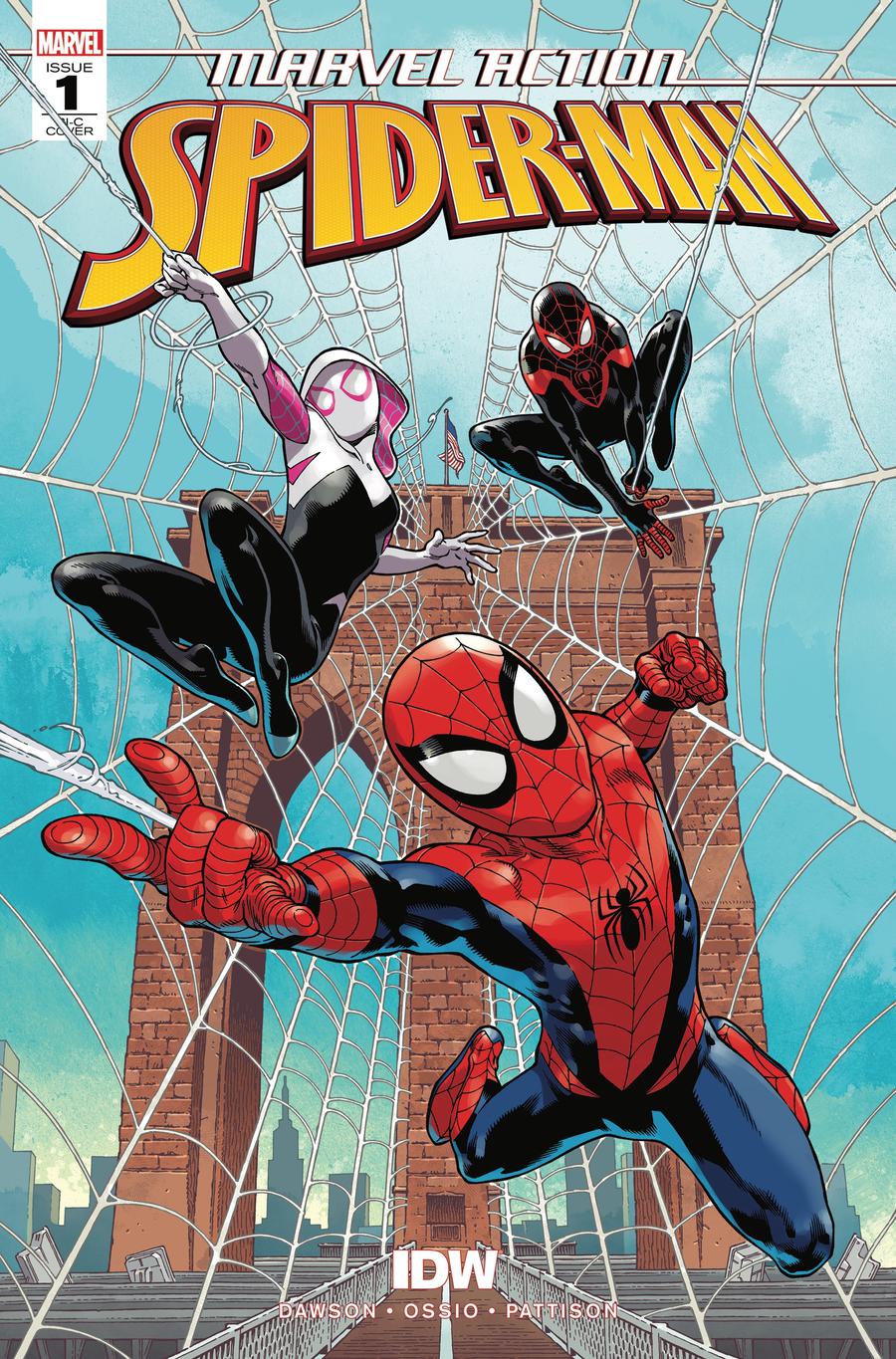 Marvel Action Spider-Man #1 Cover D Incentive Gabriel Rodriguez Variant Cover