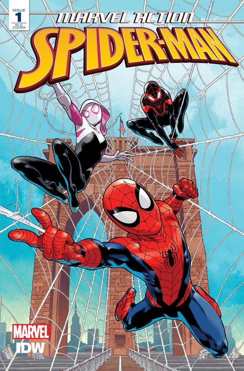 Marvel Action Spider-Man #1 Cover E Incentive Foil Variant Cover