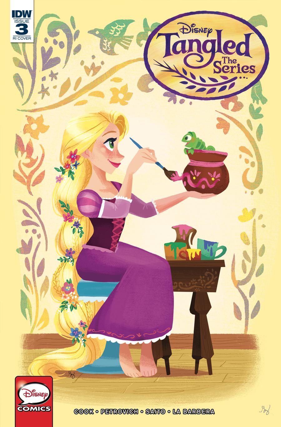 Tangled The Series Hair-Raising Adventures #3 Cover B Incentive Gabby Zapata Variant Cover