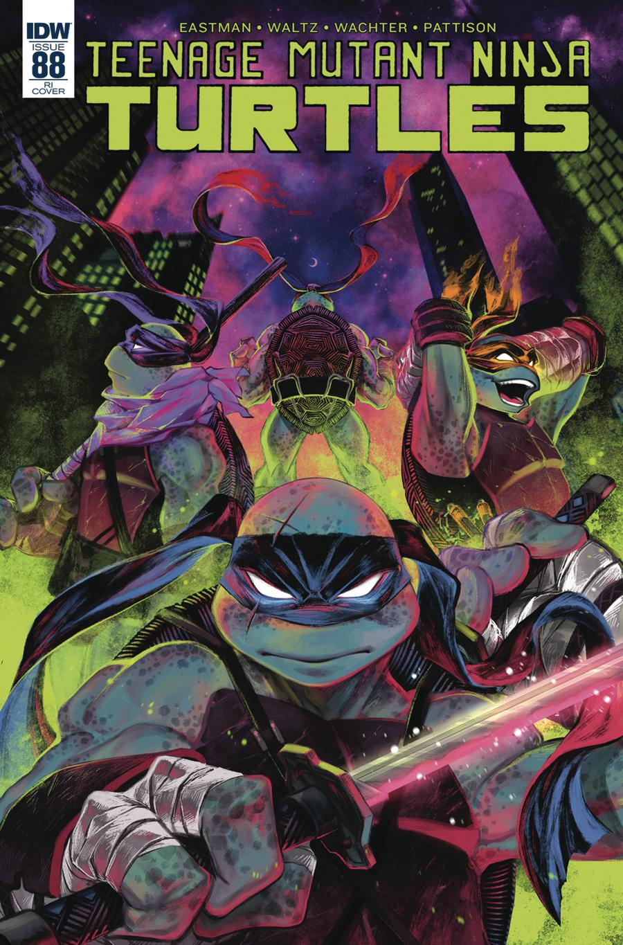 Teenage Mutant Ninja Turtles Vol 5 #88 Cover C Incentive Alexa Pasztor Variant Cover