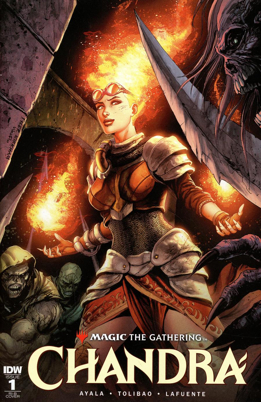 Magic The Gathering Chandra #1 Cover C Incentive Tyler Kirkham Variant Cover